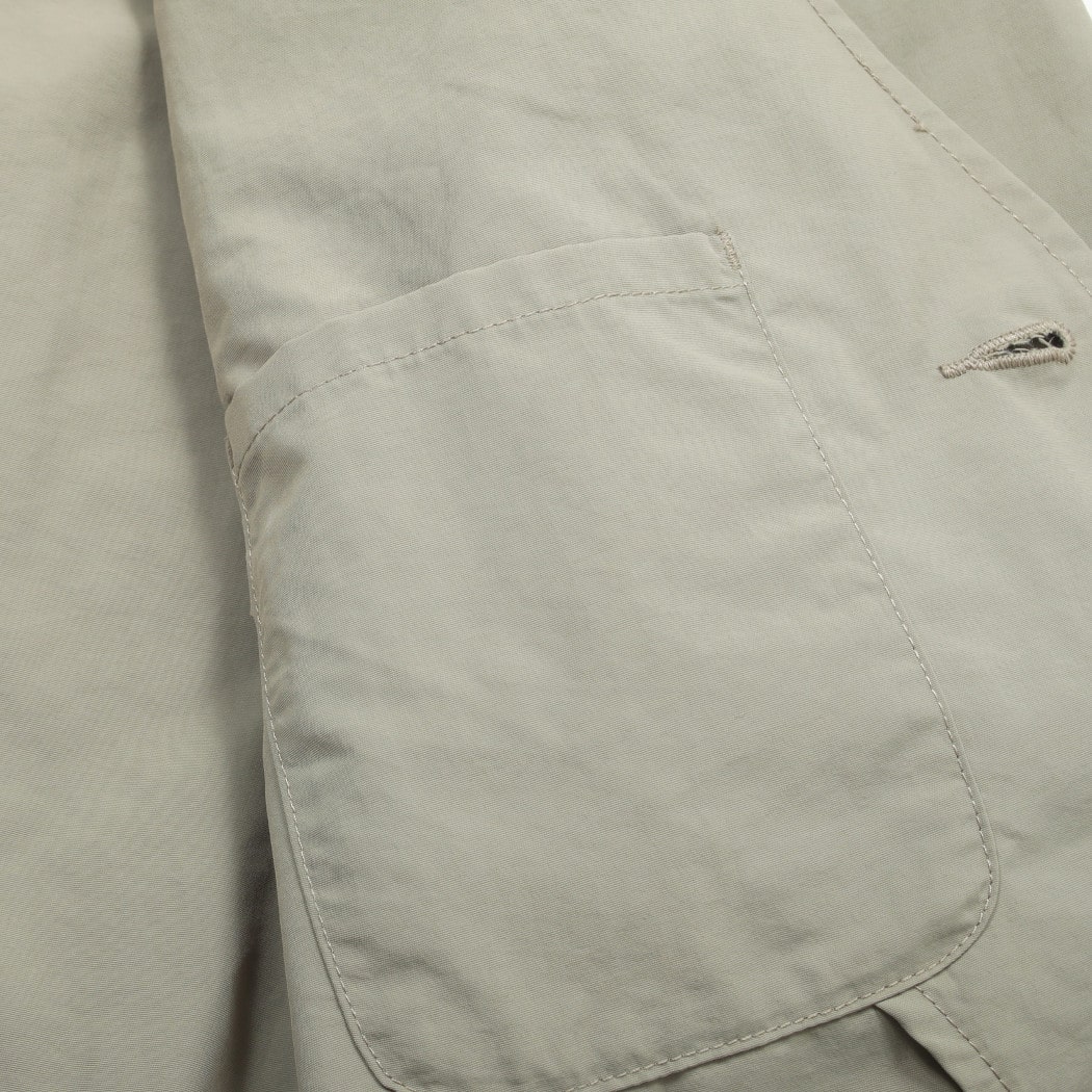 BURLAP OUTFITTER バーラップアウトフィッター サプレックスナイロン ペン ジャケット ライトウエイト グレージュ PEN JACKET BRINDLE