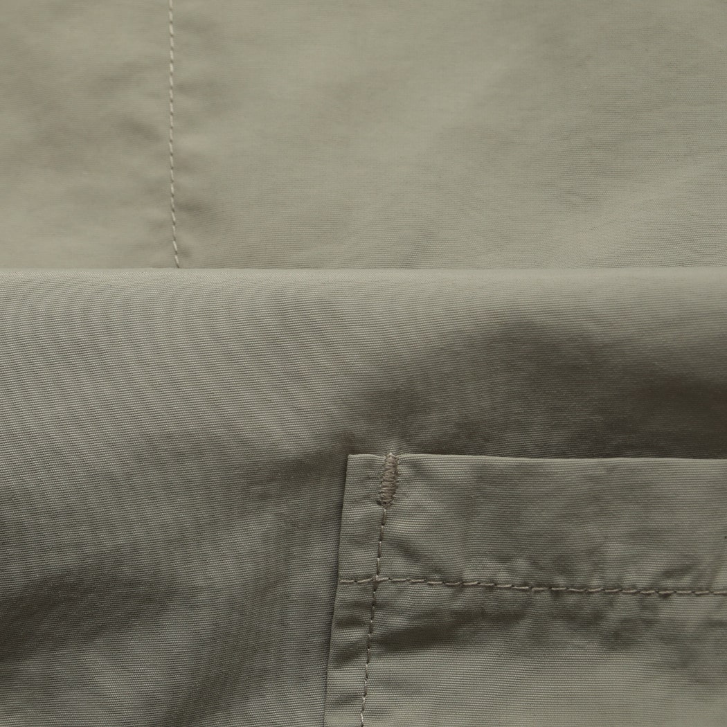 BURLAP OUTFITTER バーラップアウトフィッター サプレックスナイロン ペン ジャケット ライトウエイト グレージュ PEN JACKET BRINDLE