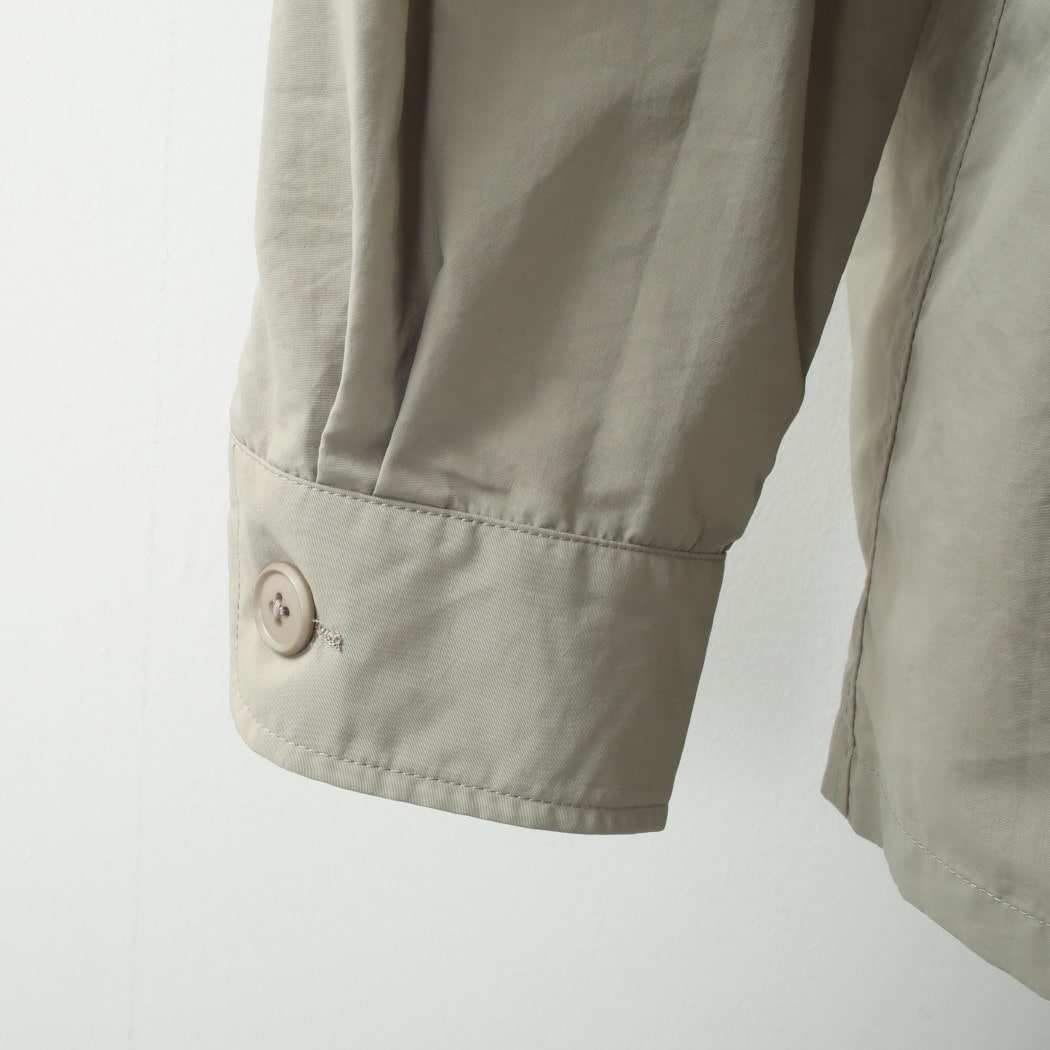 BURLAP OUTFITTER バーラップアウトフィッター サプレックスナイロン ペン ジャケット ライトウエイト グレージュ PEN JACKET BRINDLE