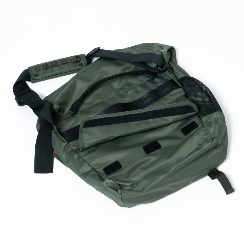 YOSEMITE STRAP ヨセミテストラップ EXPANDER MESSENGER BAG エキスパンダ－ ユーティリティ メッセンジャーバック カーキ