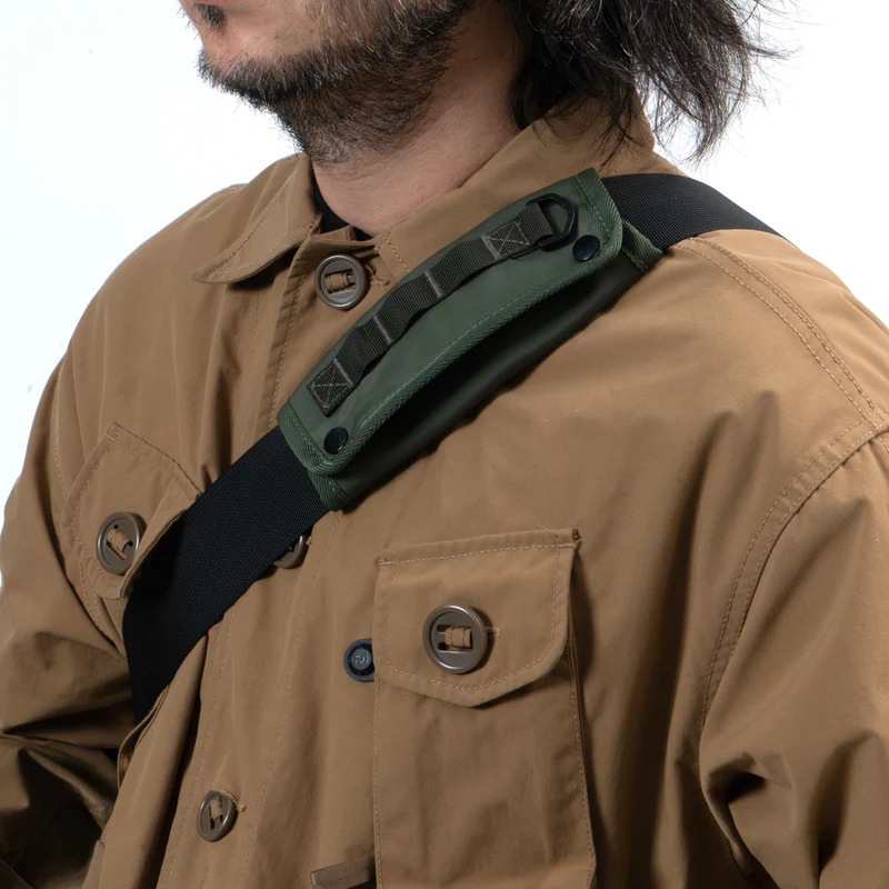 YOSEMITE STRAP ヨセミテストラップ EXPANDER MESSENGER BAG エキスパンダ－ ユーティリティ メッセンジャーバック カーキ
