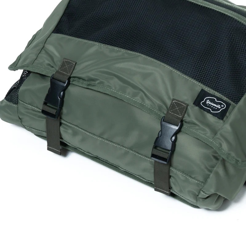 YOSEMITE STRAP ヨセミテストラップ EXPANDER MESSENGER BAG エキスパンダ－ ユーティリティ メッセンジャーバック カーキ