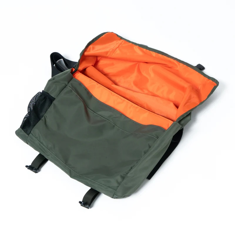 YOSEMITE STRAP ヨセミテストラップ EXPANDER MESSENGER BAG エキスパンダ－ ユーティリティ メッセンジャーバック カーキ