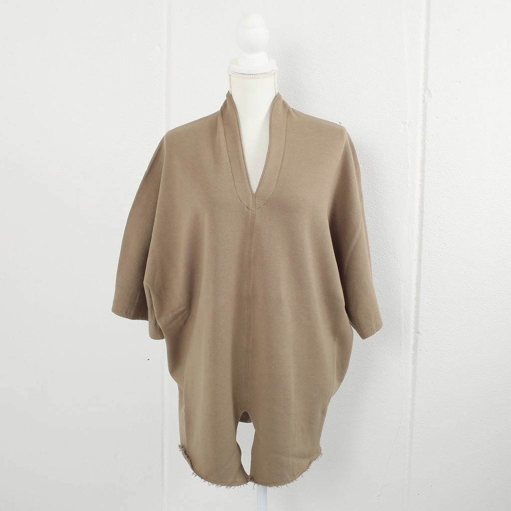 ATHA アタ カフタンシャツ ブラウン COMBED FRENCH TERRY KAFTAN H/S BROWN