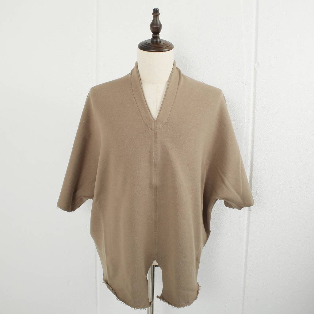 ATHA アタ カフタンシャツ ブラウン COMBED FRENCH TERRY KAFTAN H/S BROWN