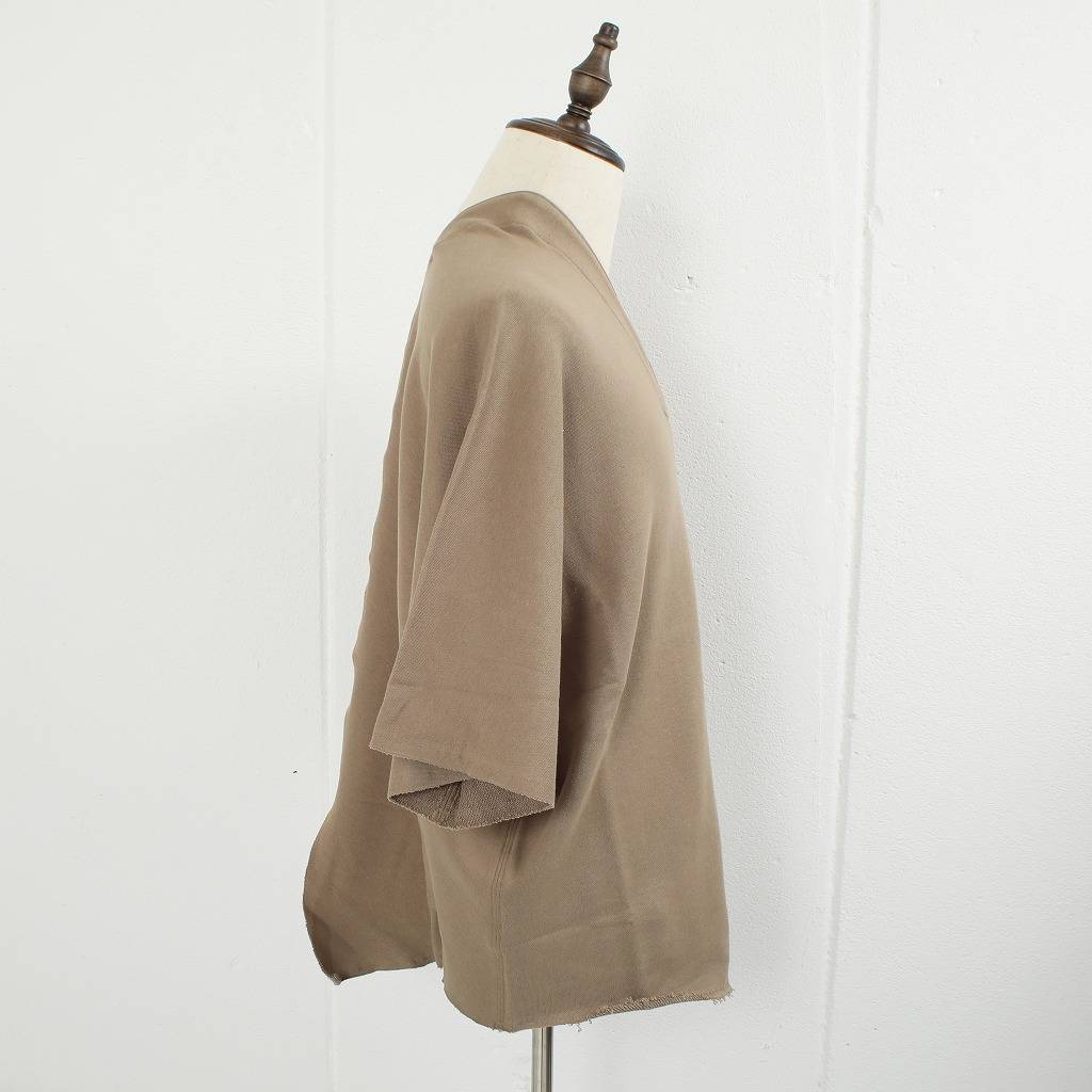 ATHA アタ カフタンシャツ ブラウン COMBED FRENCH TERRY KAFTAN H/S BROWN