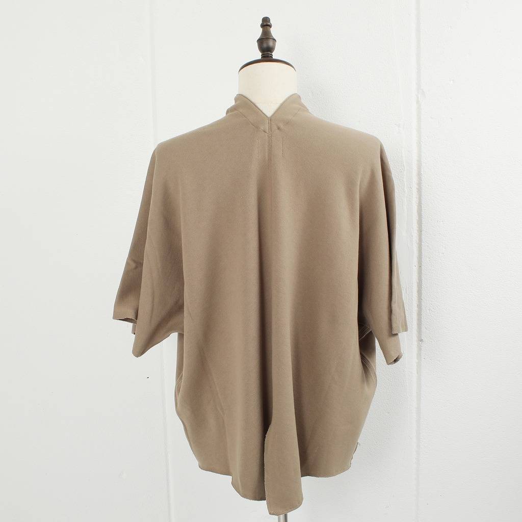 ATHA アタ カフタンシャツ ブラウン COMBED FRENCH TERRY KAFTAN H/S BROWN
