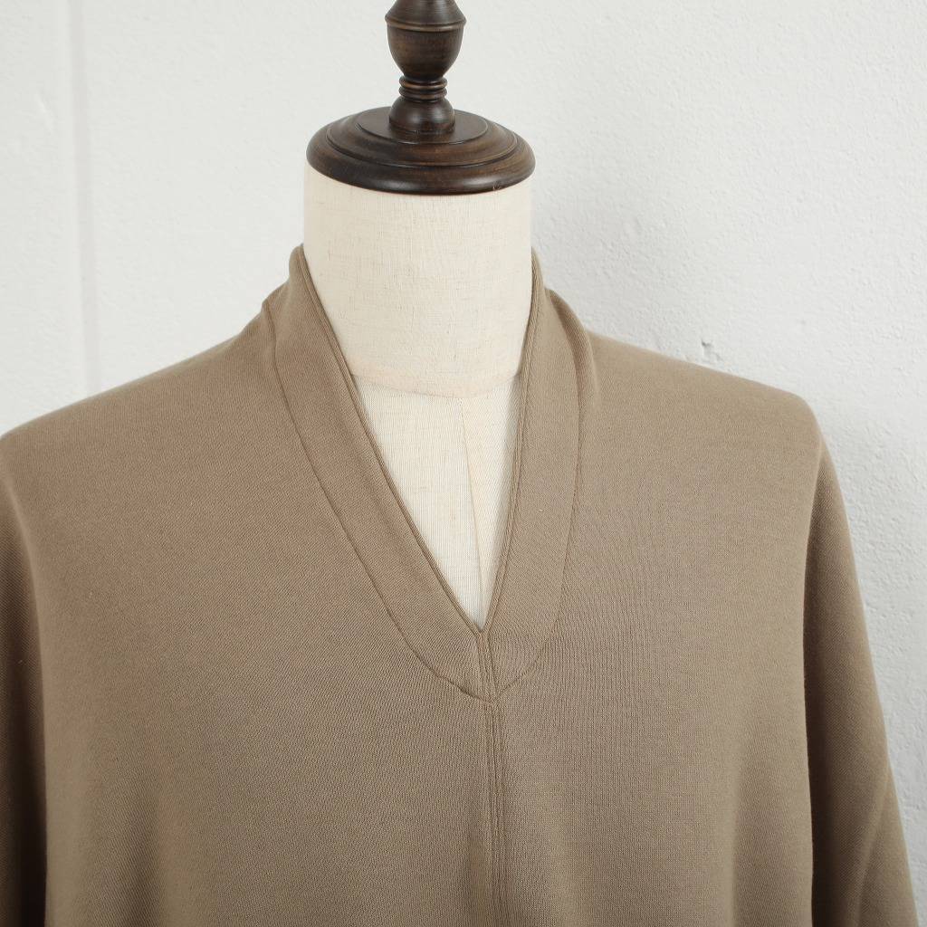 ATHA アタ カフタンシャツ ブラウン COMBED FRENCH TERRY KAFTAN H/S BROWN