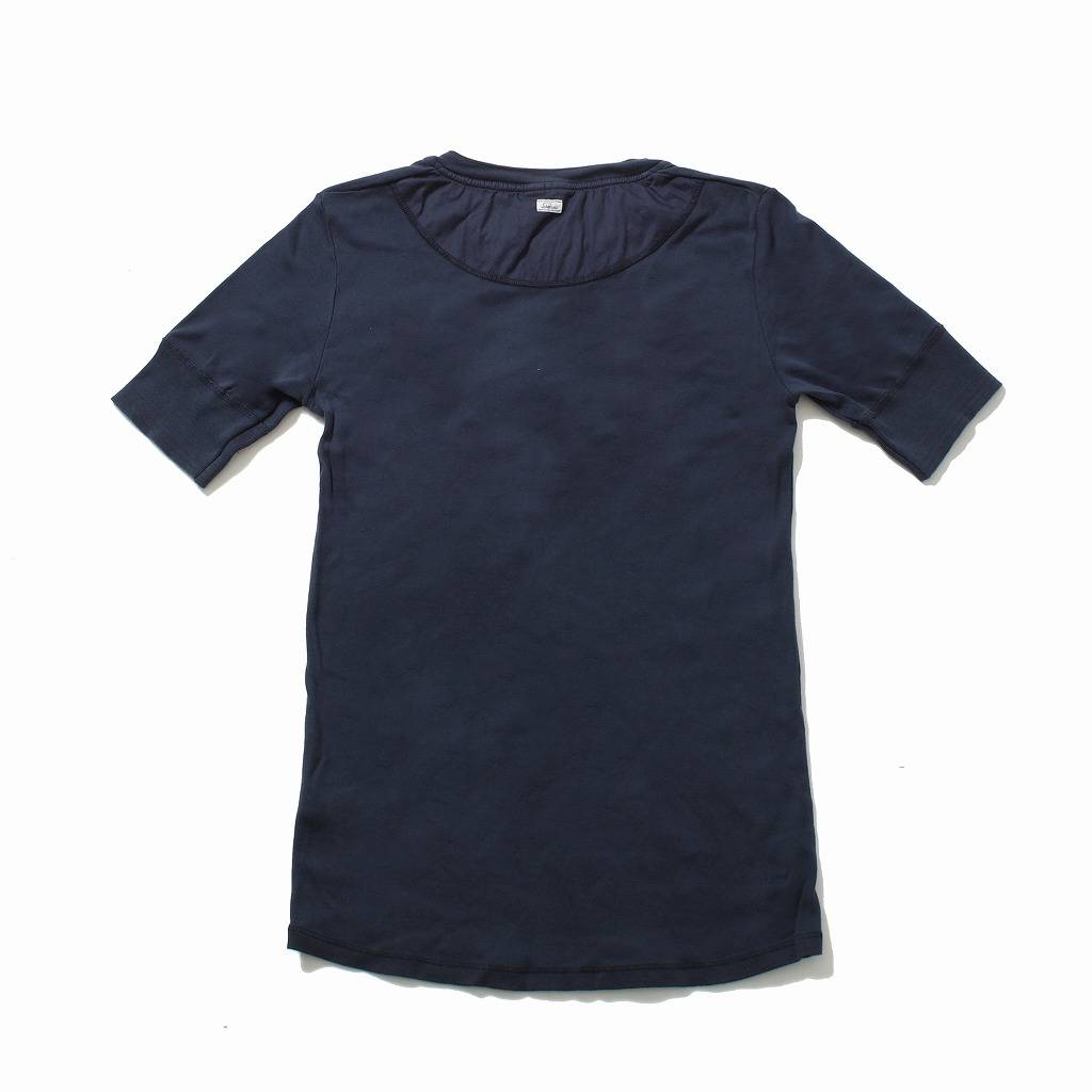 Schiesser シーサー コットンフライス ヘンリーネックカットソー Karl-Heinz shirt1/2 henry