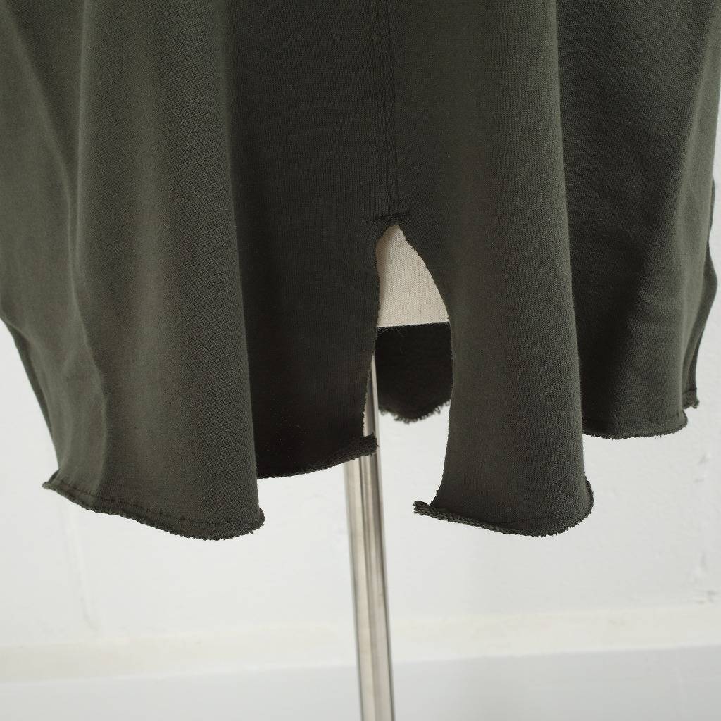 ATHA アタ カフタンシャツ カーキ COMBED FRENCH TERRY KAFTAN H/S KHAKI