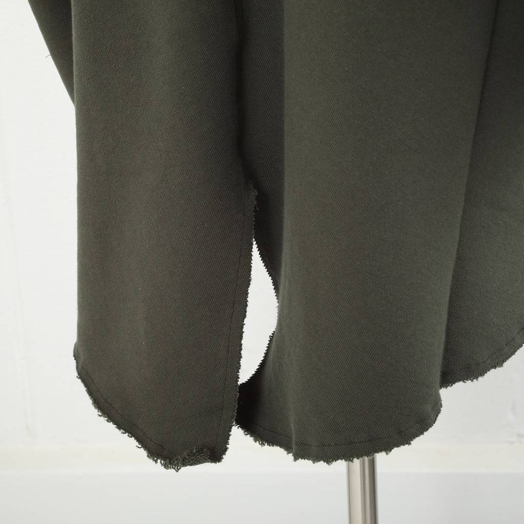 ATHA アタ カフタンシャツ カーキ COMBED FRENCH TERRY KAFTAN H/S KHAKI
