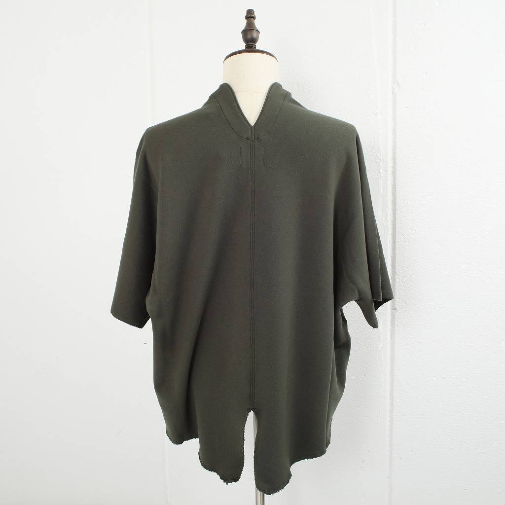 ATHA アタ カフタンシャツ カーキ COMBED FRENCH TERRY KAFTAN H/S KHAKI