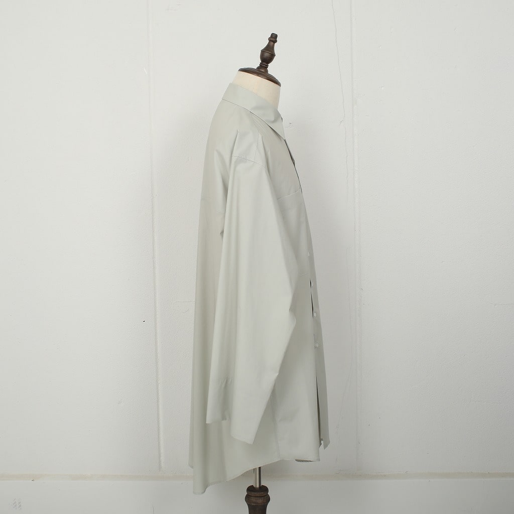 ATHA アタ ロングシャツ スビンコットン フリーサイズ ライト