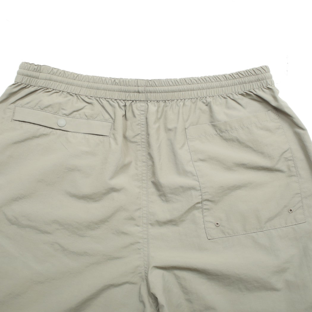 BURLAP OUTFITTER バーラップアウトフィッター サプレックスナイロン トラックパンツ グレージュ TRACK PANT BRINDLE
