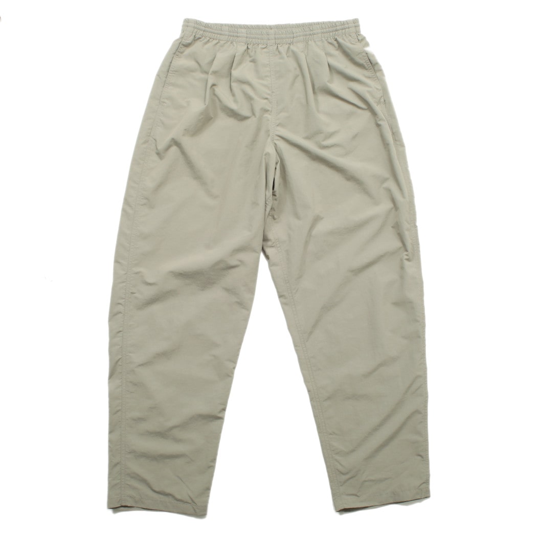 BURLAP OUTFITTER バーラップアウトフィッター サプレックスナイロン トラックパンツ グレージュ TRACK PANT BRINDLE