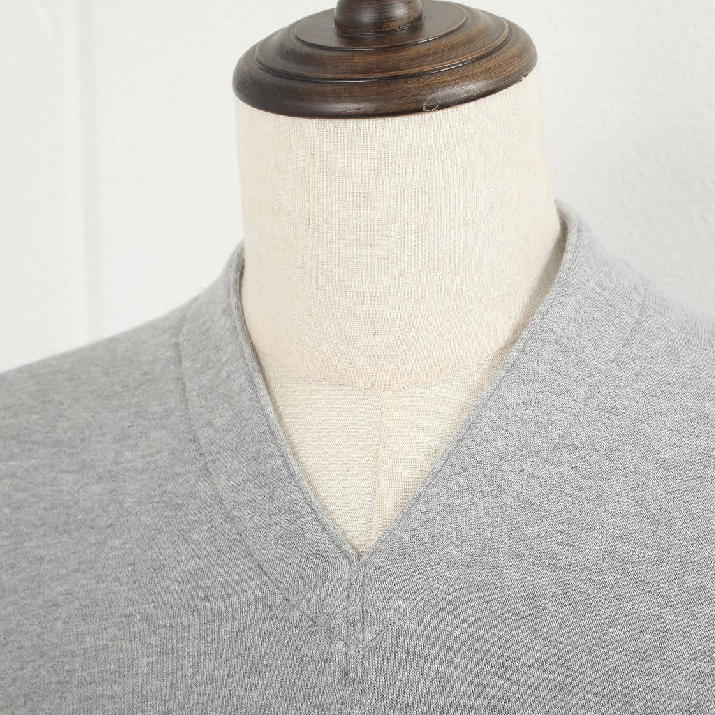 ATHA アタ カフタンシャツ グレー COMBED FRENCH TERRY KAFTAN H/S MOKU
