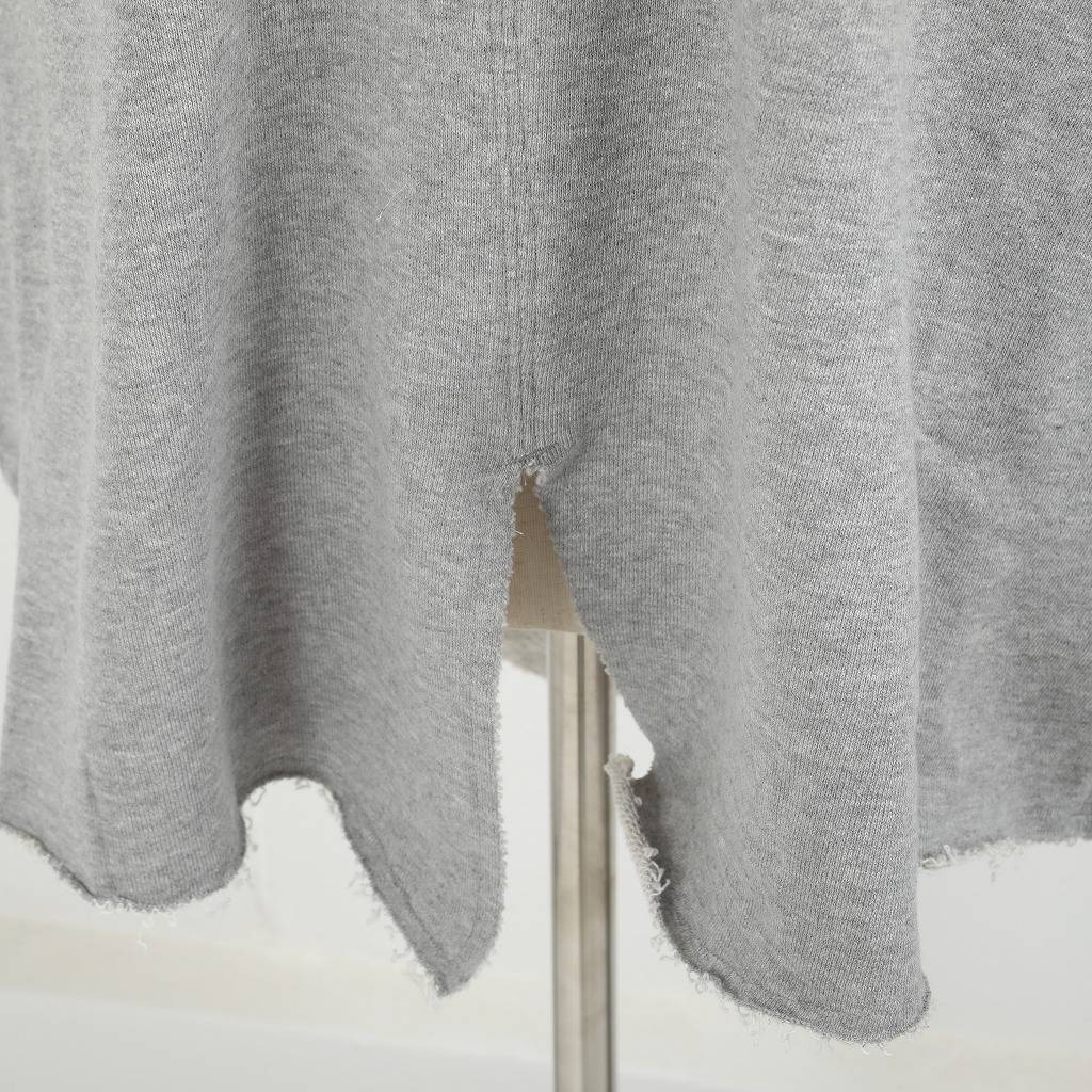 ATHA アタ カフタンシャツ グレー COMBED FRENCH TERRY KAFTAN H/S MOKU