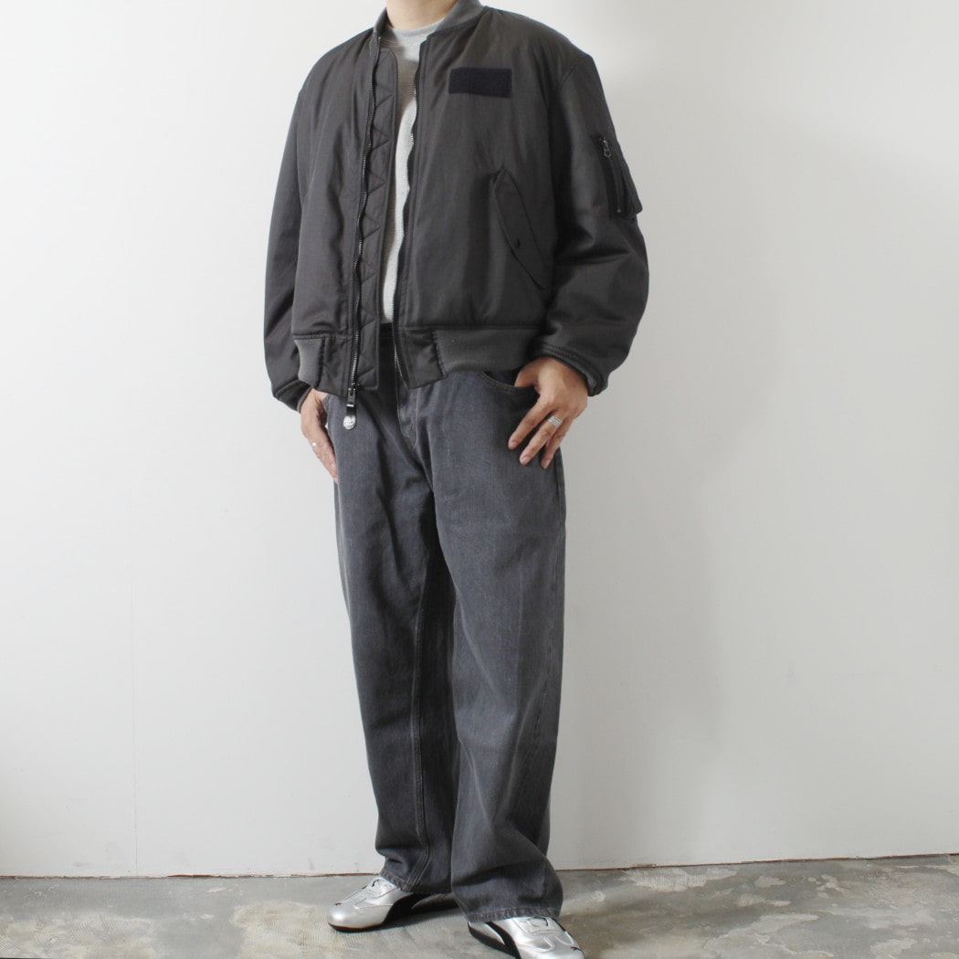 CIOTA シオタ MA-1 フライトジャケット JKLM-149 チャコールグレー