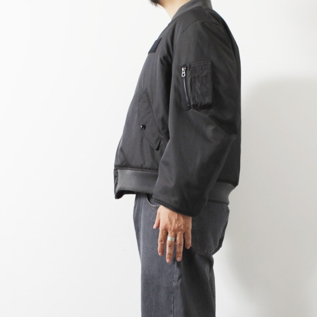 CIOTA シオタ MA-1 フライトジャケット JKLM-149 チャコールグレー