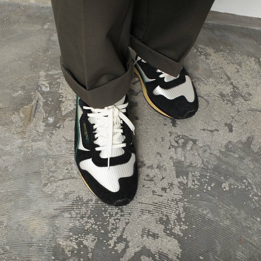 PUMA プーマ スニーカー ヴィンテージ加工 SPACE LAB THE NEVERWORN スペースラボ ザネバーウォーン ウィスパーホワイト