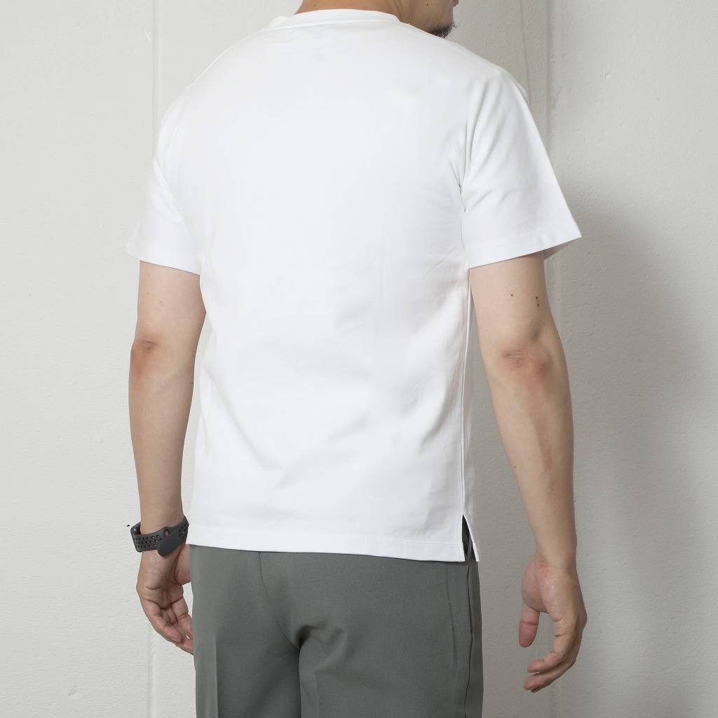 CAPERTICA カペルチカ Tシャツ スビンコットン Asymmetry Tee