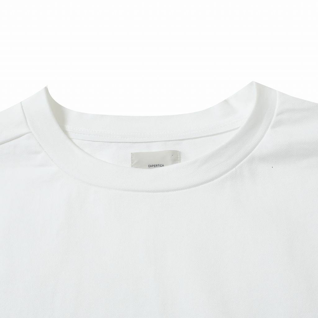 CAPERTICA カペルチカ Tシャツ スビンコットン Asymmetry Tee