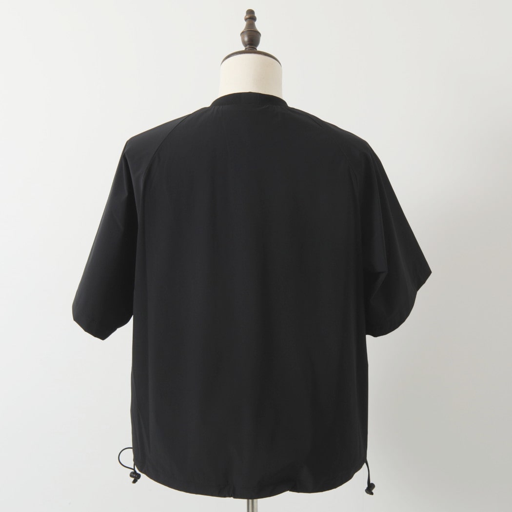 Scye サイ ナイロン 2way ストレッチ イージーケア Tシャツ ブラック