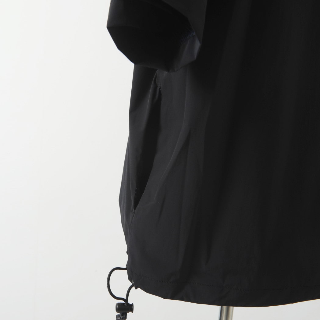 Scye サイ ナイロン 2way ストレッチ イージーケア Tシャツ ブラック