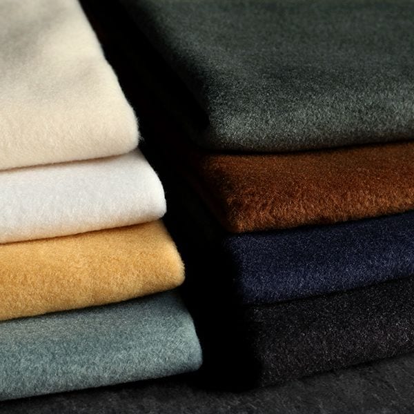 【反物販売】サステナブル レーヨン メルトンフリース 【ニット 生地 無地】