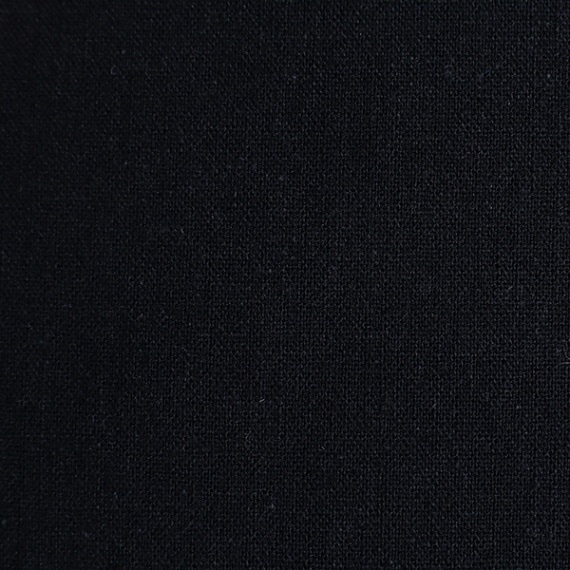 【1.2mカットクロス】洗いをかけた 綿麻キャンバス （ブラック）