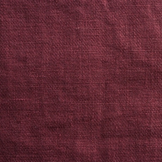 【1m20cmカットクロス】洗いをかけた 40/1番手 綾織 フレンチリネン odw加工(アッシュレッド)