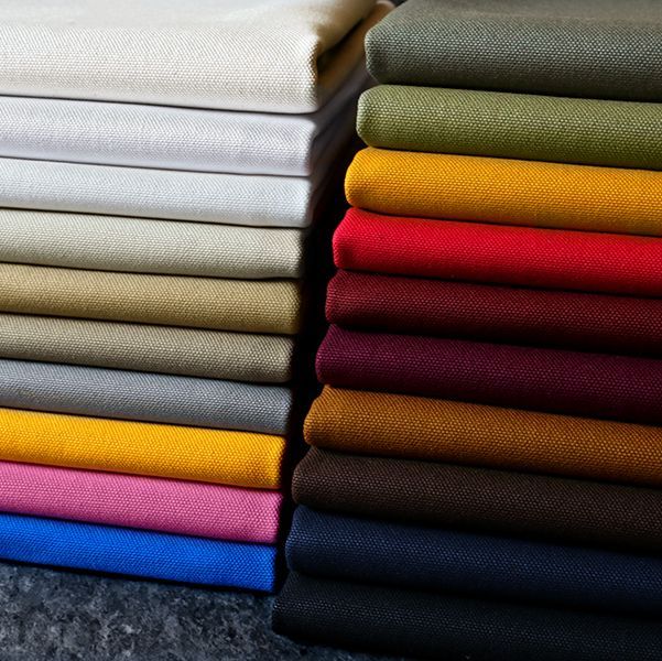 【反物販売】8号帆布 Firmly 【コットン(綿) 生地 無地】