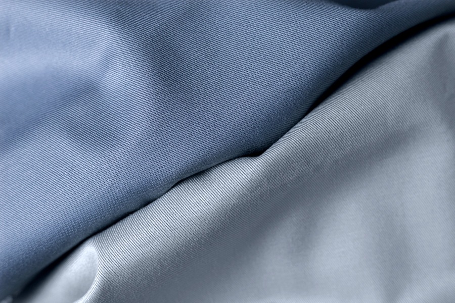 【生地サンプル】ワイド幅 美しいカツラギ 異番手 【コットン(綿) 生地 無地】