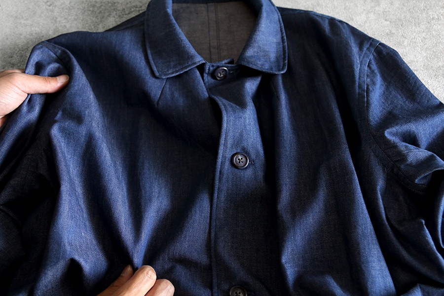 岡山の児島 6オンス くったりソフトデニム 【コットン 綿 生地 無地】