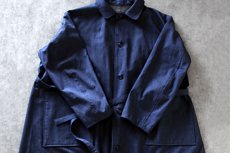 岡山の児島 6オンス くったりソフトデニム 【コットン 綿 生地 無地】