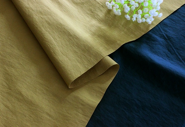 【反物販売】洗いをかけた 40/1番手 フレンチタイプライター 【コットン(綿) 生地 無地】