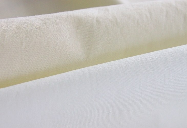 【反物販売】洗いをかけた 40/1番手 フレンチタイプライター 【コットン(綿) 生地 無地】