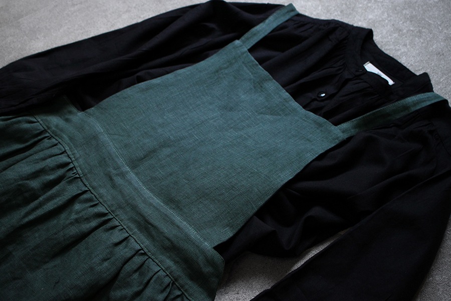 洗いをかけた 25/1番手 麻100% ビンテージウォッシュ加工 【リネン 生地 無地】