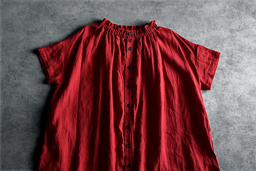 【反物販売】ワイド幅 洗いをかけた フレンチリネンローン nw加工 60番手 【麻 生地 無地】