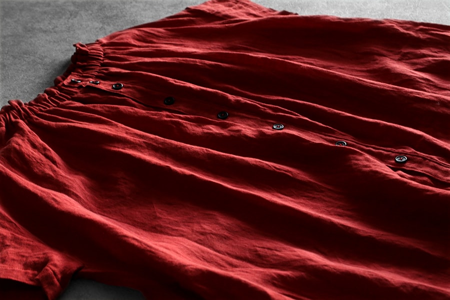 【反物販売】ワイド幅 洗いをかけた フレンチリネンローン nw加工 60番手 【麻 生地 無地】