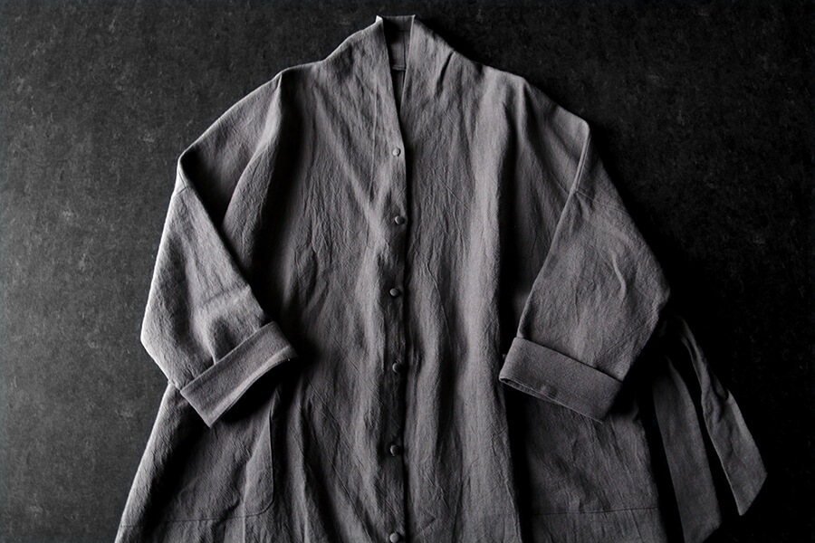 洗いをかけた ベルギーリネン tpw加工 25番手 【麻 生地 無地】