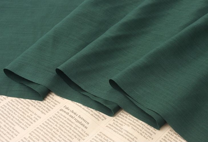 80/1番手 綿 ブリリアントサテン 【コットン 生地 無地】