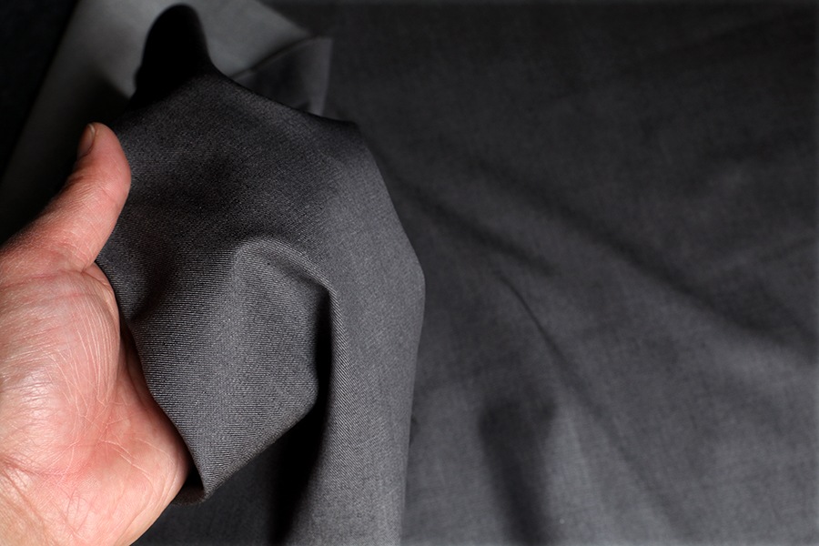 岡山の児島 5.5オンス くったりソフトデニム if加工【コットン 綿 生地 無地】