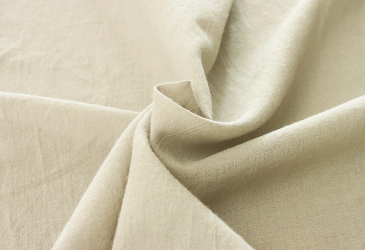 ワイド幅│洗いをかけた 綿80アイディールローン ナチュラルウォッシュ加工 【コットン 生地 無地】