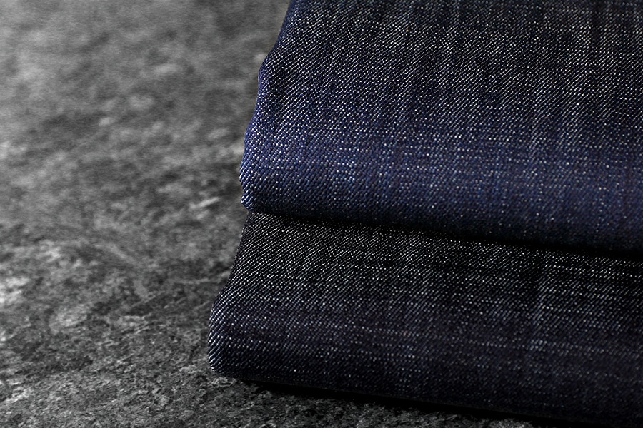 岡山の児島 7.5オンス 超ムラ糸コーマデニム 【コットン 綿 生地 無地】