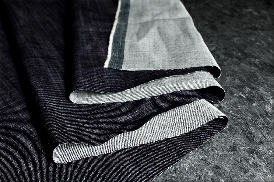 岡山の児島 7.5オンス 超ムラ糸コーマデニム 【コットン 綿 生地 無地】