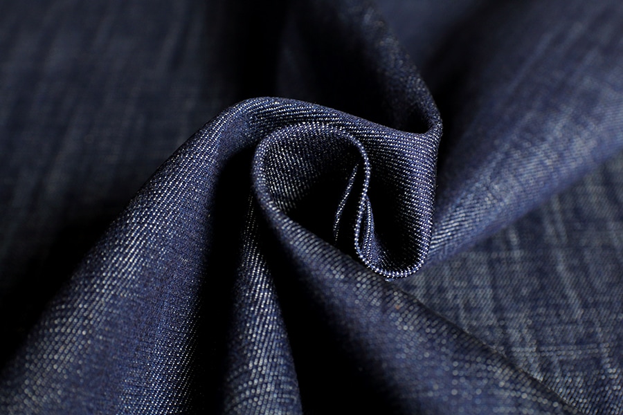 岡山の児島 7.5オンス 超ムラ糸コーマデニム 【コットン 綿 生地 無地】