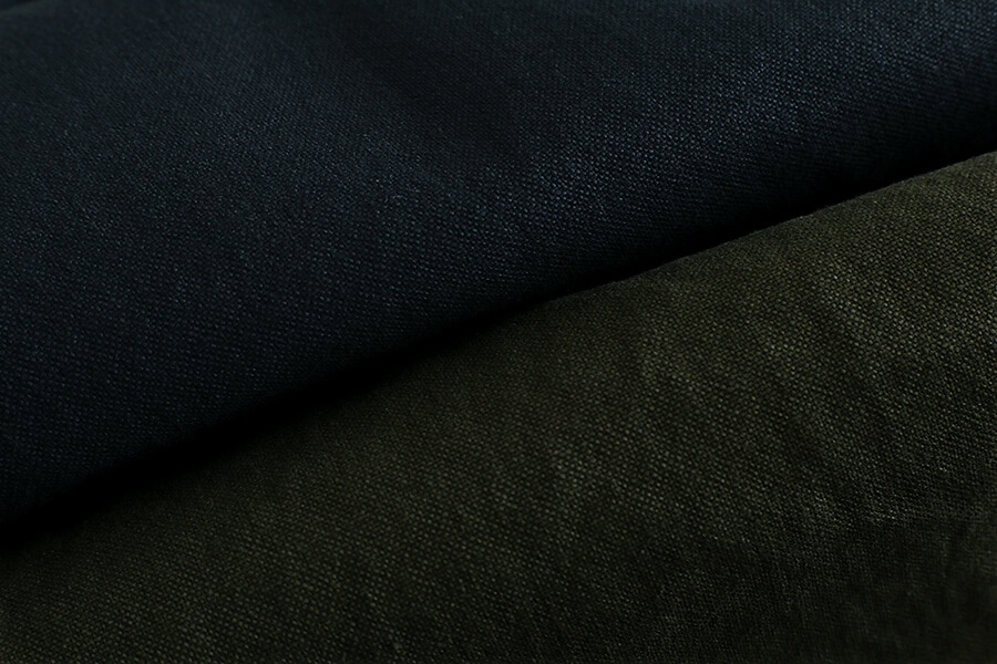 【反物販売】洗いをかけた 11号帆布 vhw加工 【コットン(綿) 生地 無地】