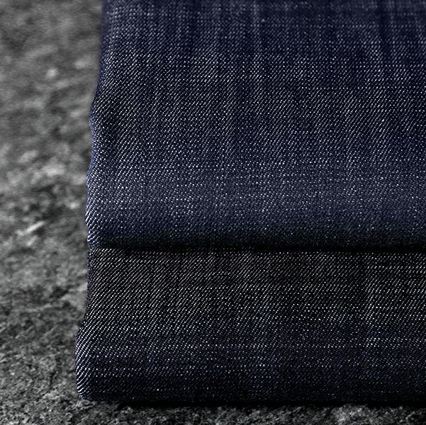 【反物販売】岡山の児島 7.5オンス 超ムラ糸コーマデニム  【コットン 綿 生地 無地】