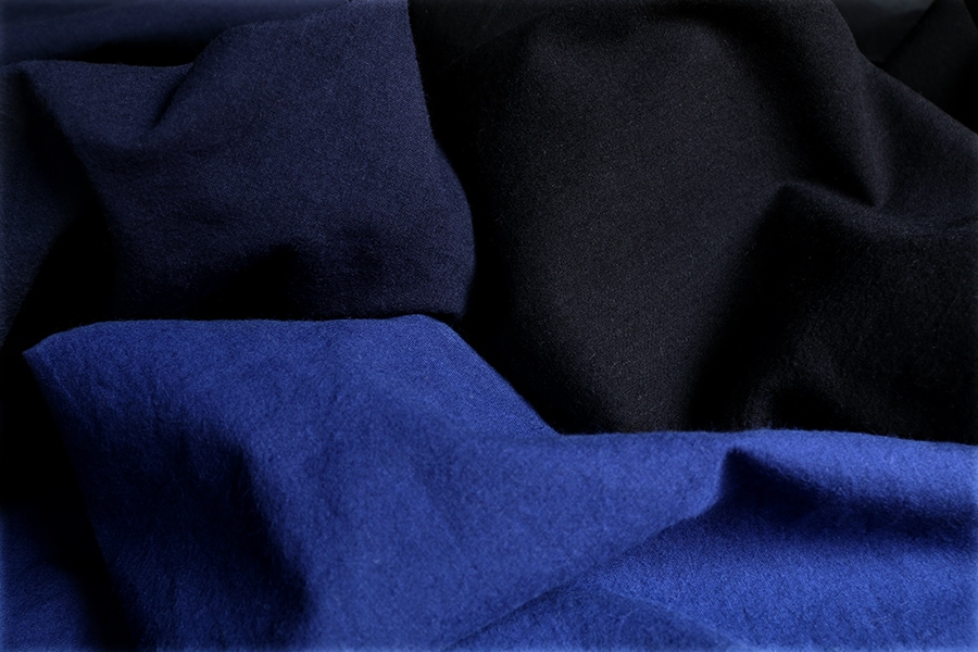 ワイド幅│洗いをかけた 綿60アイディールローン nw加工 【コットン 生地 無地】